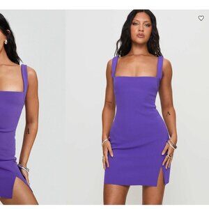 Bombshell Mini Dress Purple Princess Polly